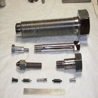 Threaded Parts Machined from Hex Bar Stock